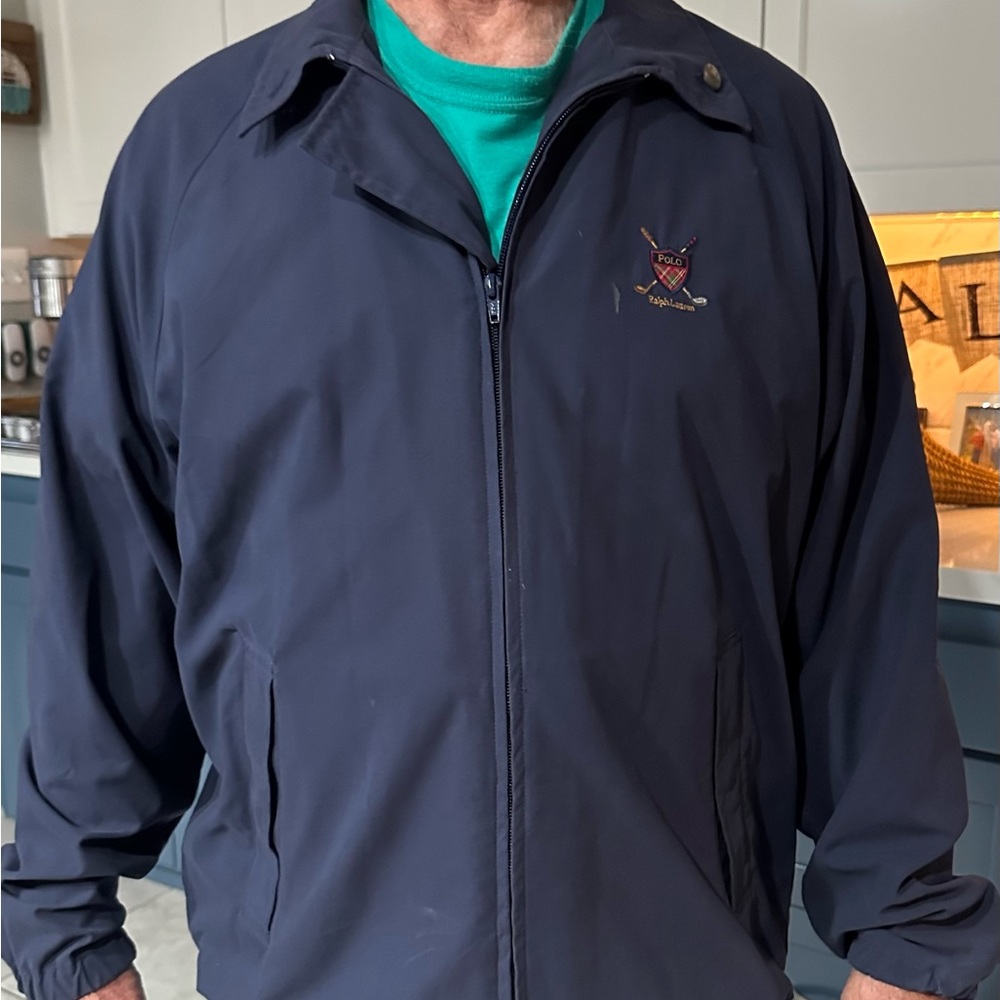 Ralph Lauren Blue Polo Jacket